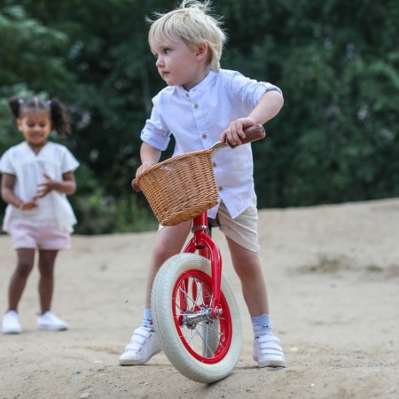 Bicicleta de echilibru fara pedale - Red - Baghera Bicicleta de echilibru fara pedale - Red - Baghera