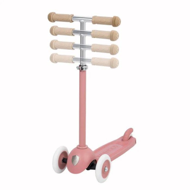 Banwood Ecoride Set - Trotineta si Casca pentru copii, Culoare Clay