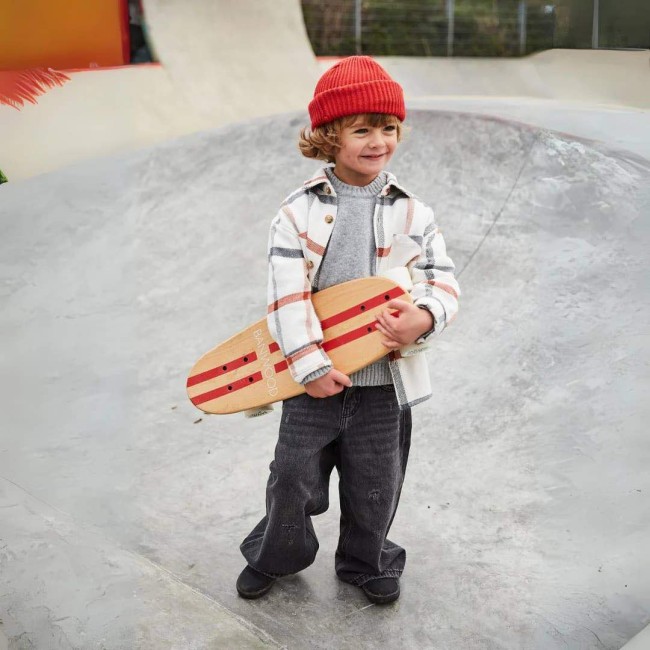 Skateboard - Red - Banwood