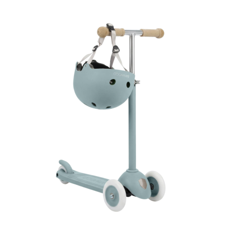 Trotineta Eco + Casca de protectie pentru copii 3 ani + - Teal -  Banwood 