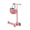 Trotineta Eco + Casca de protectie pentru copii 3 ani + - Raspberry -  Banwood 
