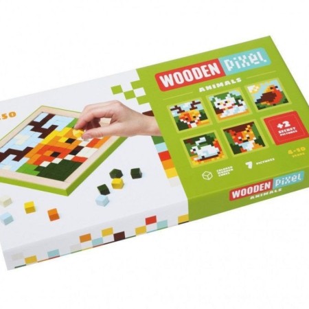 Puzzle din lemn - Animals - Cubika