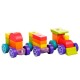 Jucarie din lemn - Rainbow Expres Train - Cubika