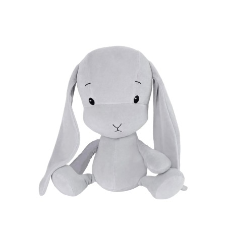 Iepuras din plus - gri cu urechi gri - 20 cm - Effiki Iepuras din plus - gri cu urechi gri - 20 cm - Effiki