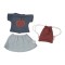 Set de accesorii pentru papusi - T-shirt/Skirt - Fabelab