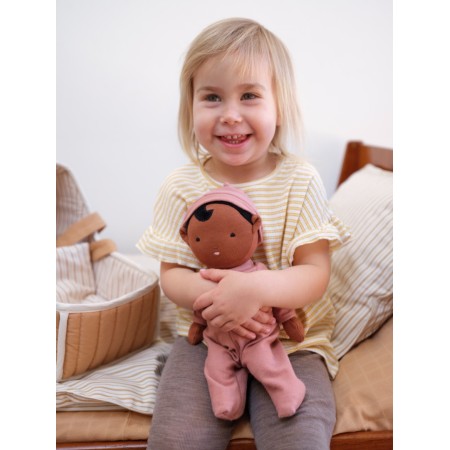 Papusa textila din bumbac organic - Kit - Fabelab