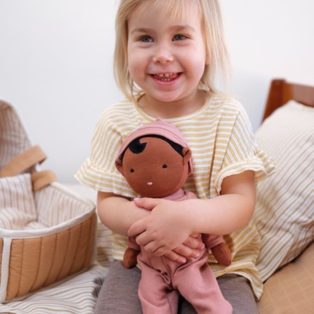 Papusa textila din bumbac organic - Kit - Fabelab Papusa textila din bumbac organic - Kit - Fabelab