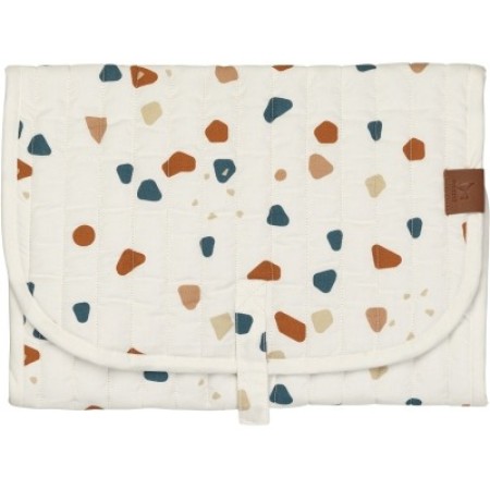Saltea de infasat din bumbac cu inchidere velcro - Terrazzo - Fabelab Saltea de infasat din bumbac cu inchidere velcro - Terrazzo - Fabelab