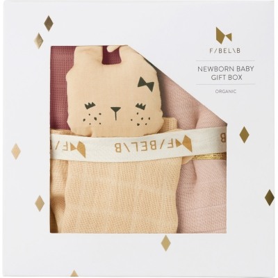 Set pentru bebelusi din bumbac organic - Dusty Rose Mix - Fabelab