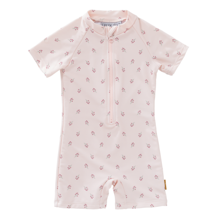 Costum de baie intreg cu maneci scurte si protectie UV 50 + - Berries - Fresk Costum de baie intreg cu maneci scurte si protectie UV 50 + - Berries - Fresk