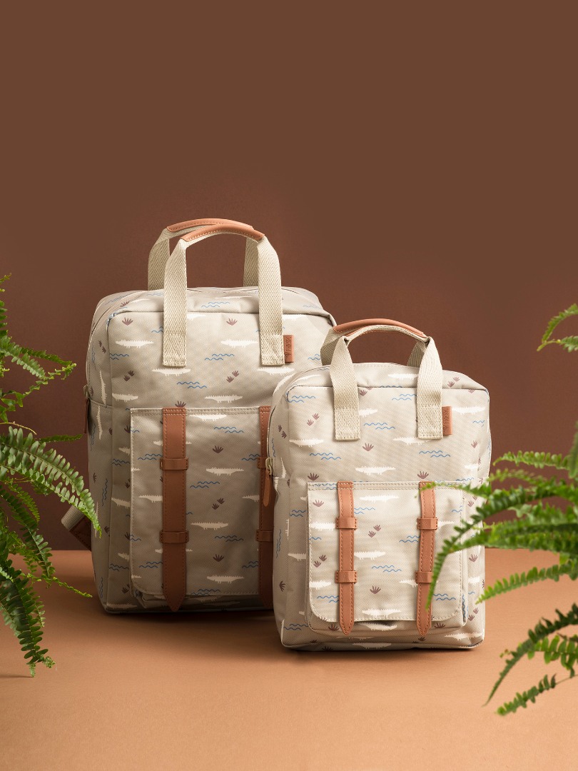 Ghiozdan pentru copii - Crocodile - Fresk