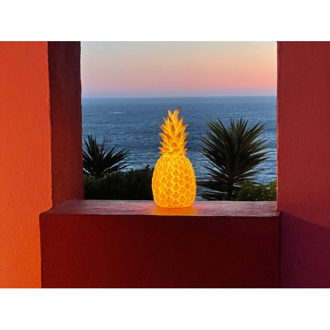 Lampa portabila cu telecomanda - Pina Colada Yellow - Goodnight Light