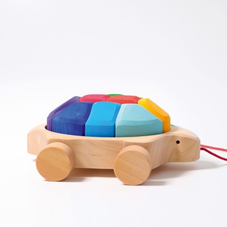 Jucarie din lemn - Rainbow Turtle - Grimm's Jucarie din lemn - Rainbow Turtle - Grimm's