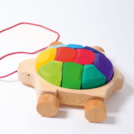Jucarie din lemn - Rainbow Turtle - Grimm's Jucarie din lemn - Rainbow Turtle - Grimm's
