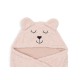 Patura de infasat pentru bebelusi - Bear Boucle Wild Rose - Jollein