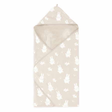 Patura de infasat pentru bebelusi - Miffy Snuffy - Nougat - Jollein Patura de infasat pentru bebelusi - Miffy Snuffy - Nougat - Jollein