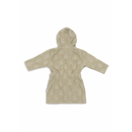 Halat de baie pentru copii din bumbac - Jacquard Miffy - 3 - 4 ani - Olive Green - Jollein