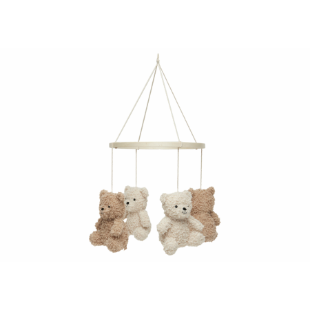 Carusel pentru bebelusi - Teddy Bear - Naturel/Biscuit - Jollein Carusel pentru bebelusi - Teddy Bear - Naturel/Biscuit - Jollein