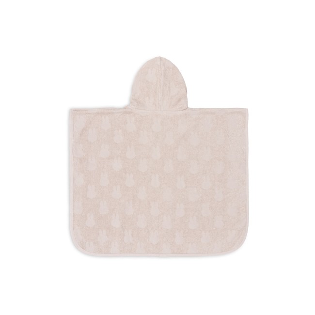 Poncho de baie pentru copii - Terry Miffy Jacquard - Nougat - Jollein