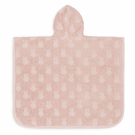 Poncho de baie pentru copii - Terry Miffy Jacquard - Wild Rose - Jollein Poncho de baie pentru copii - Terry Miffy Jacquard - Wild Rose - Jollein