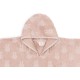 Poncho de baie pentru copii - Terry Miffy Jacquard - Wild Rose - Jollein