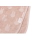 Poncho de baie pentru copii - Terry Miffy Jacquard - Wild Rose - Jollein