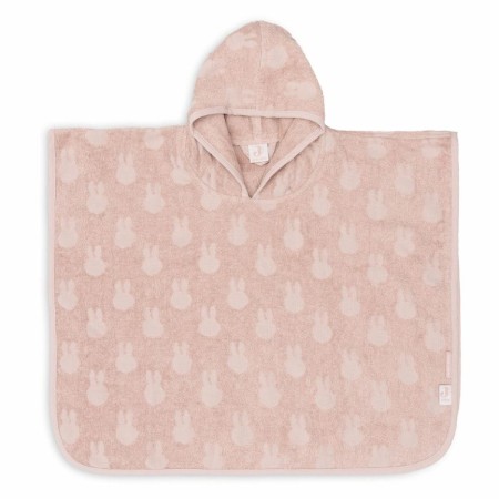 Poncho de baie pentru copii - Terry Miffy Jacquard - Wild Rose - Jollein Poncho de baie pentru copii - Terry Miffy Jacquard - Wild Rose - Jollein