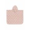 Poncho de baie pentru copii - Terry Miffy Jacquard - Wild Rose - Jollein