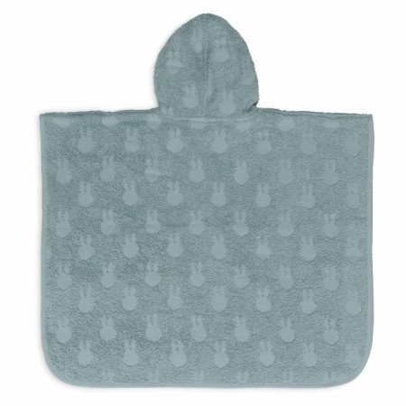 Poncho de baie pentru copii - Terry Miffy Jacquard - Sea Green - Jollein Poncho de baie pentru copii - Terry Miffy Jacquard - Sea Green - Jollein