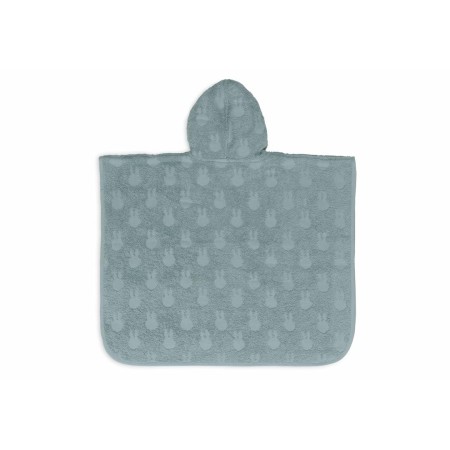 Poncho de baie pentru copii - Terry Miffy Jacquard - Sea Green - Jollein