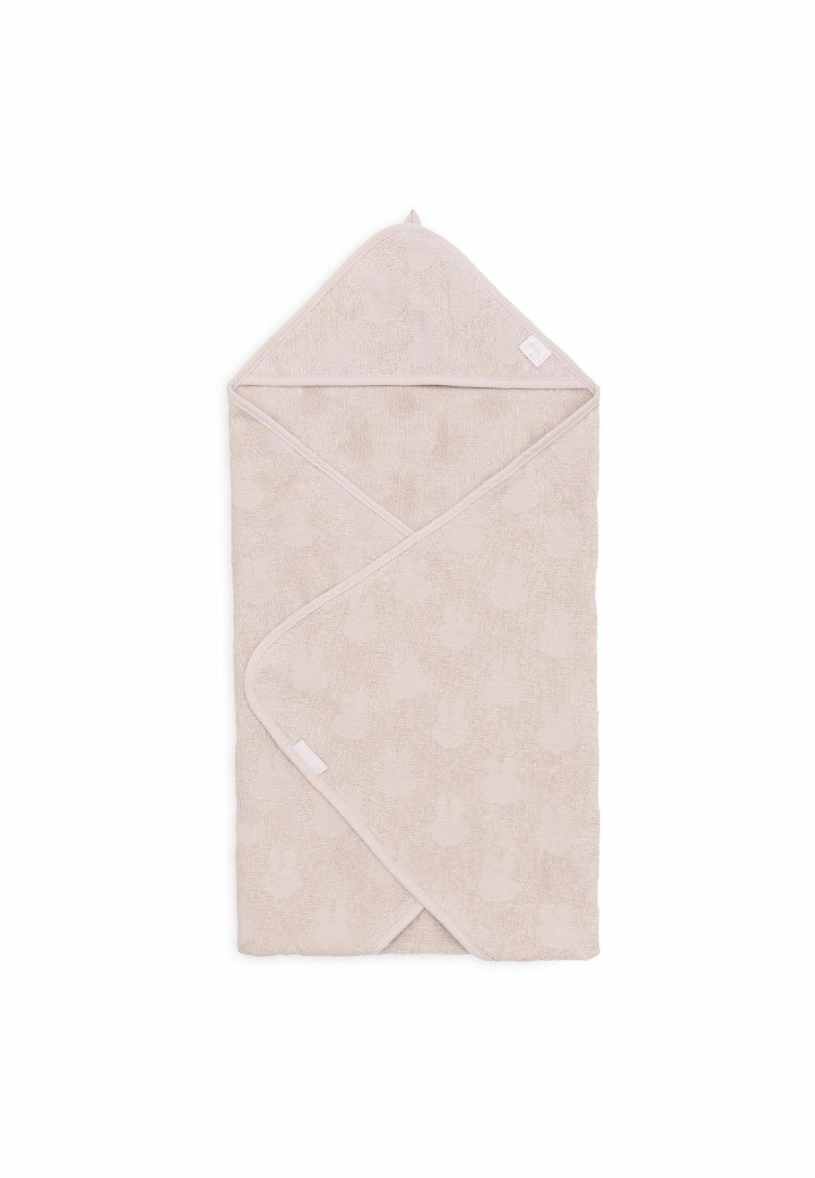 Prosop de baie cu gluga Terry Miffy - 75 x 75 cm - Nougat - Jollein