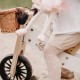 Bicicleta fara pedale Kinderfeets Tiny Tot Plus 2 in 1 - Tricicleta si Balance Bike din lemn pentru copii 18 luni - 4 ani