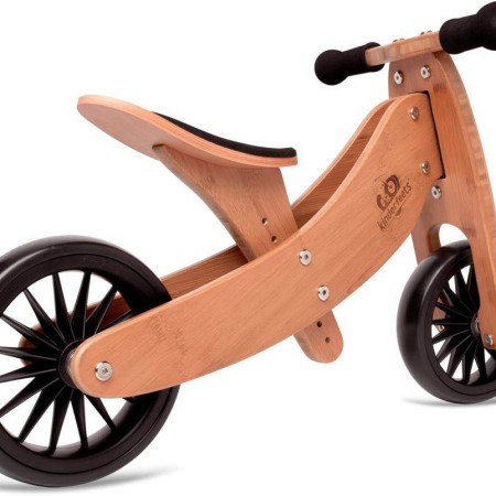 Tricicleta de echilibru 2 in 1 - 18 luni / 4 ani - Tiny Tot Plus - Bamboo - Kinferfeets