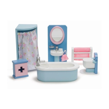 Mobilier pentru casuta din lemn - Bathroom - Le Toy Van Mobilier pentru casuta din lemn - Bathroom - Le Toy Van