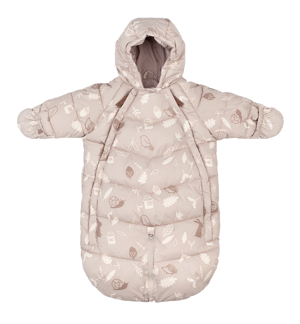 Salopeta 2 in 1 - Overall Dusty Pink Forest - Leokid