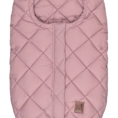 Sac de dormit pentru copii - Footmuff Light Compact Soft Pink - Leokid