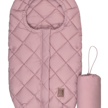 Sac de dormit pentru copii - Footmuff Light Compact Soft Pink - Leokid