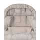 Sac de dormit pentru copii - Footmuff Olaf Sand Shell - Leokid