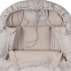 Sac de dormit pentru copii - Footmuff Olaf Sand Shell - Leokid