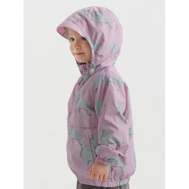 Geaca de vant - Sea Tot Pink - Leokid