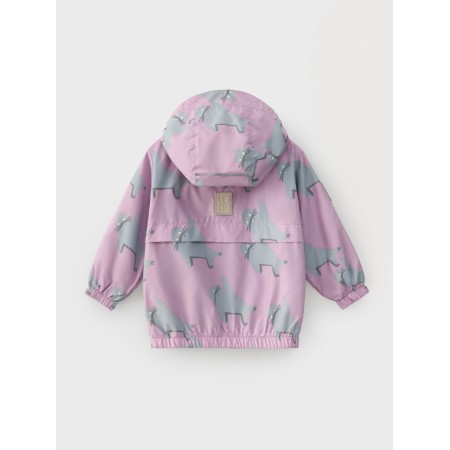 Geaca de vant - Sea Tot Pink - Leokid