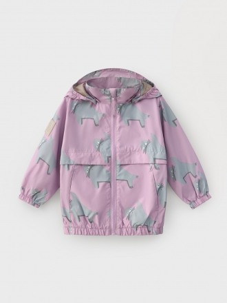 Geaca de vant - Sea Tot Pink - Leokid