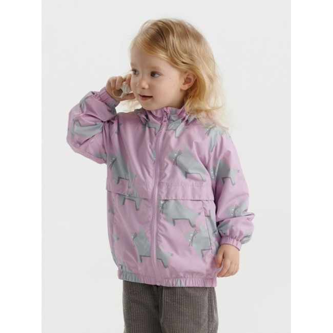 Geaca de vant - Sea Tot Pink - Leokid