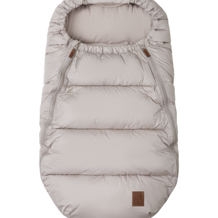Sac de dormit pentru copii - Footmuff Olaf Sand Shell - Leokid