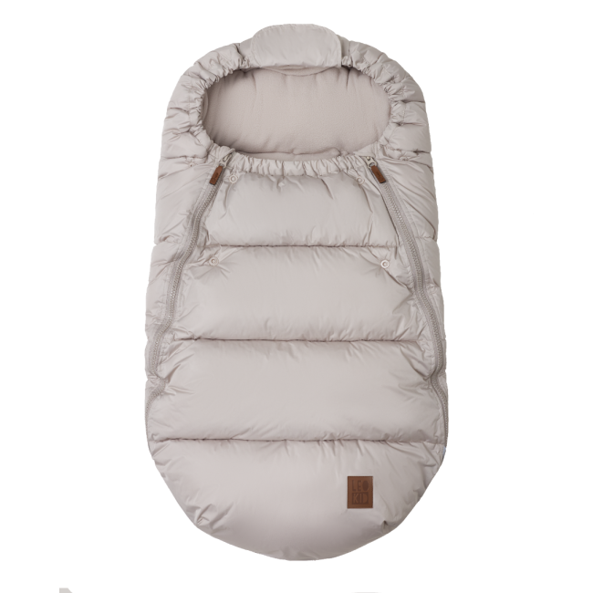 Sac de dormit pentru copii - Footmuff Olaf Sand Shell - Leokid