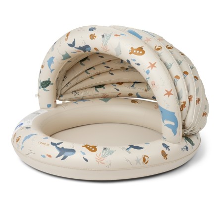 Piscina gonflabila pentru copii cu copertina - Hadleia Sea Creature/Sandy - Liewood