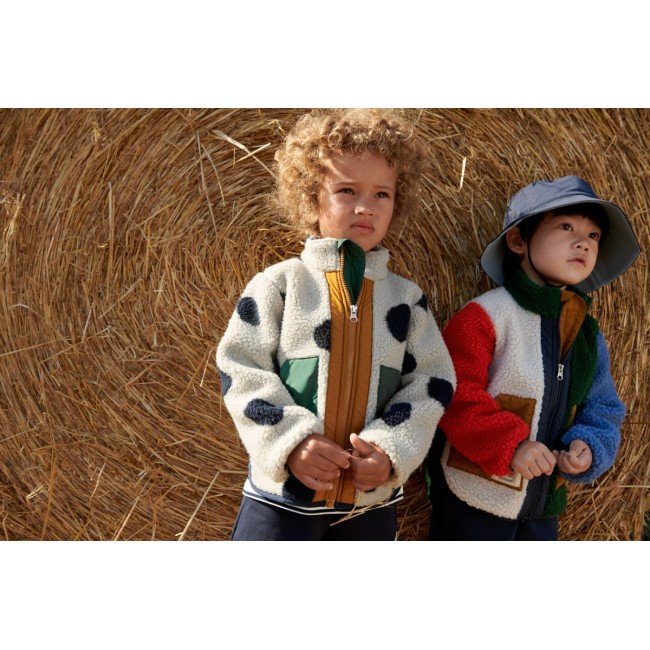 Jacheta pentru copii Noam Pile -  Spot Dots/Mist - Liewood