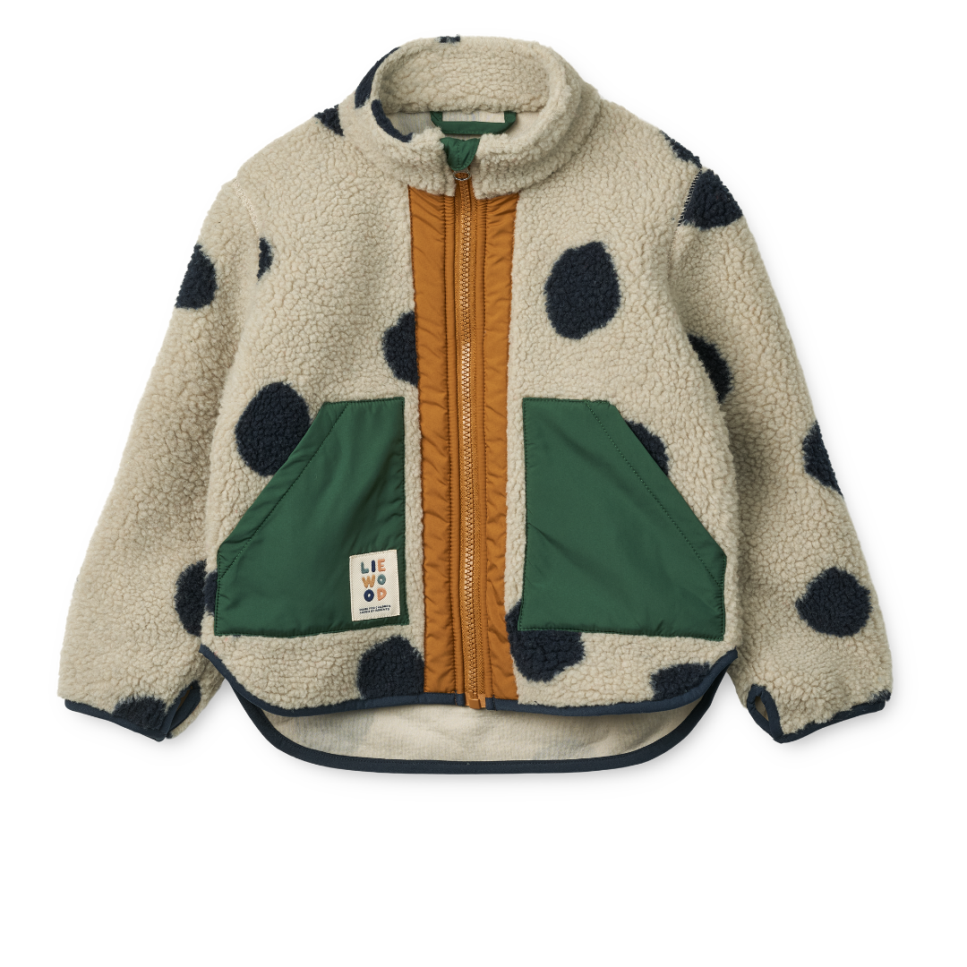 Jacheta pentru copii Noam Pile -  Spot Dots/Mist - Liewood