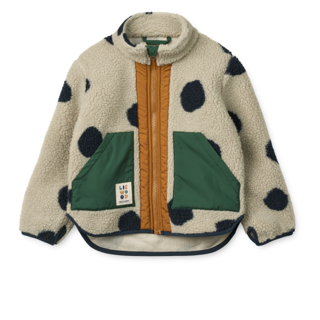 Jacheta pentru copii Noam Pile -  Spot Dots/Mist - Liewood