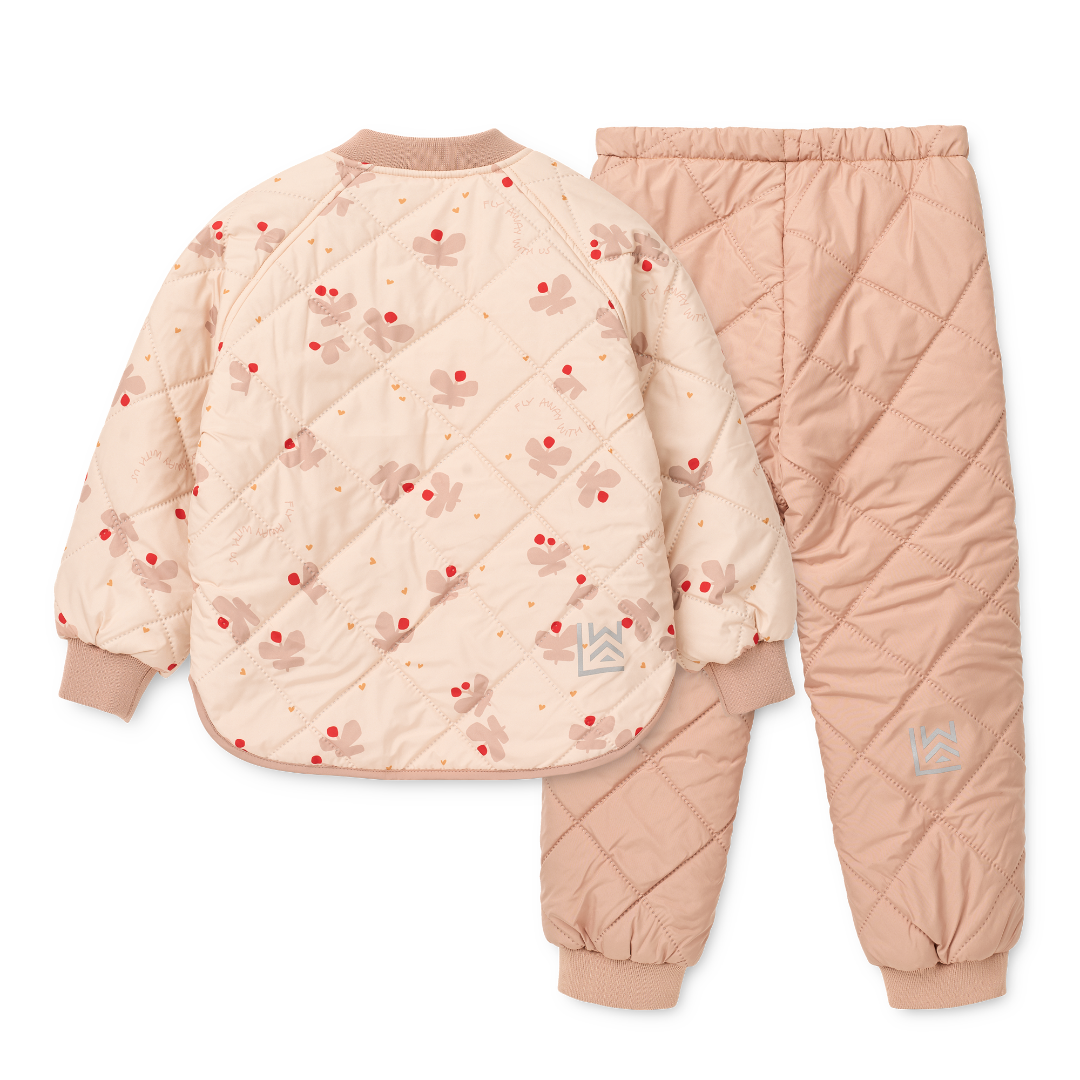 Set termo pentru copii Zella - Butterfly/Apple Blossom - Liewood